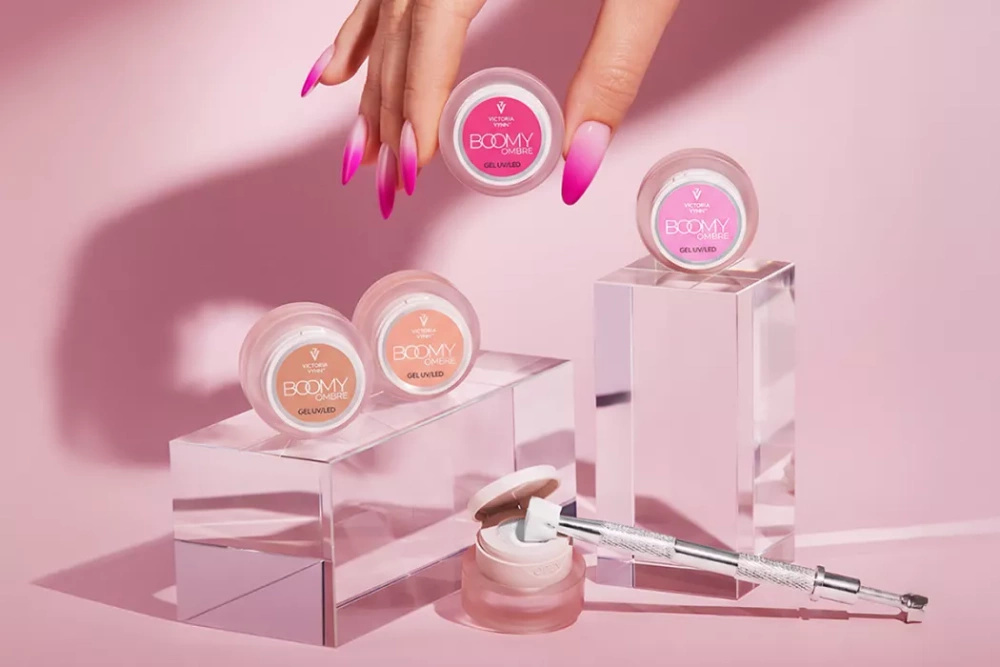 Victoria Vynn Boomy Ombre Gel Magenta Żel Do Zdobień 2g