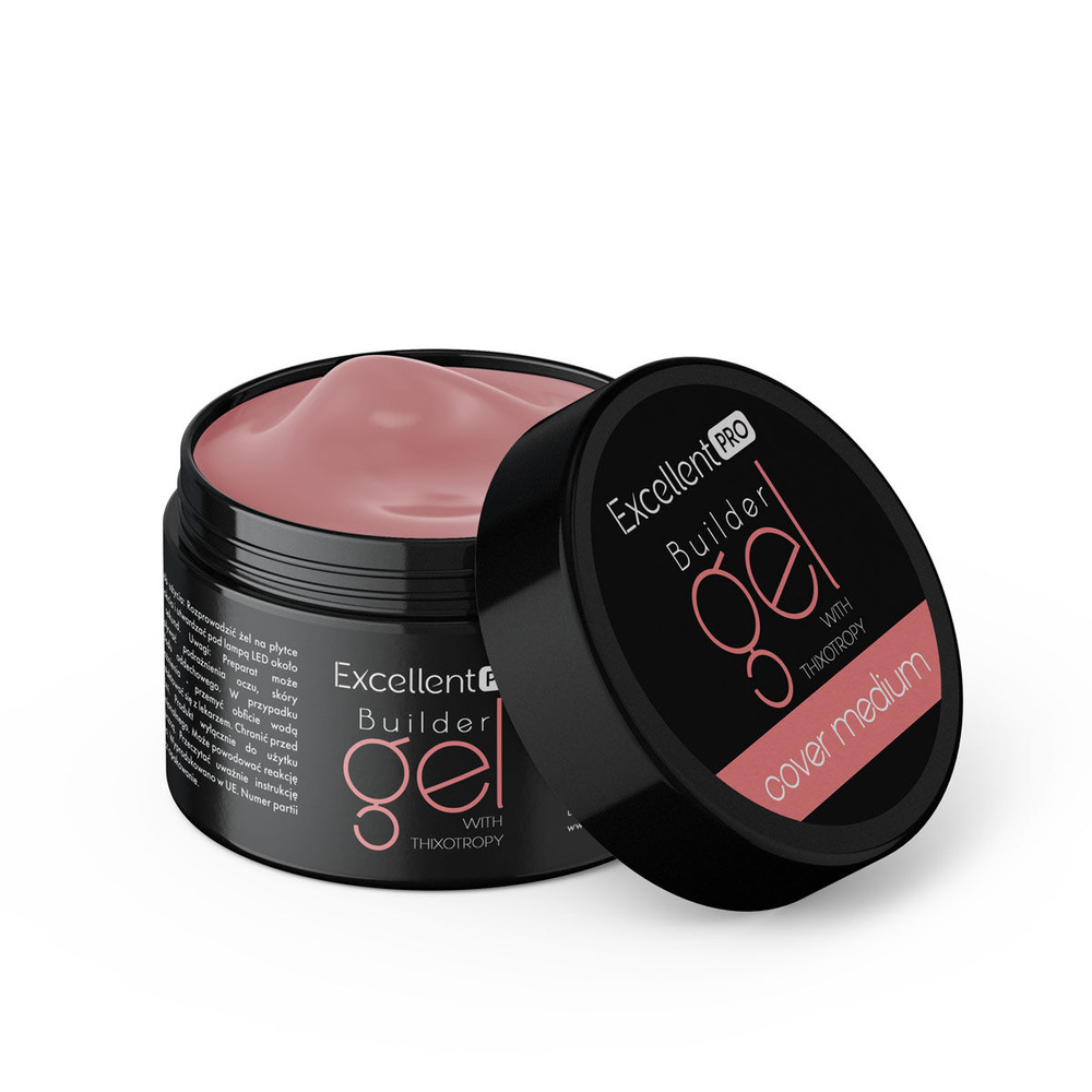 Excellent PRO Builder Thixo Cover Medium Żel budujący do paznokci 50g