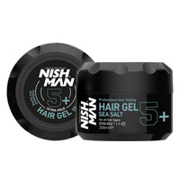 Nishman Sea Salt Hair Gel Żel do Stylizacji Włosów z Solą Morską 300 ml