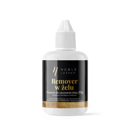 Noble Lashes Remover w Żelu Do Usuwania Kleju 20g