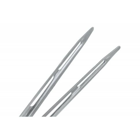 PONIKS Klipsy metalowe 5,5cm 10szt. 