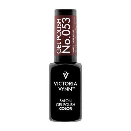 VICTORIA VYNN 053sh Gel Polish Color Burgundy Wine Lakier hybrydowy 8ml 