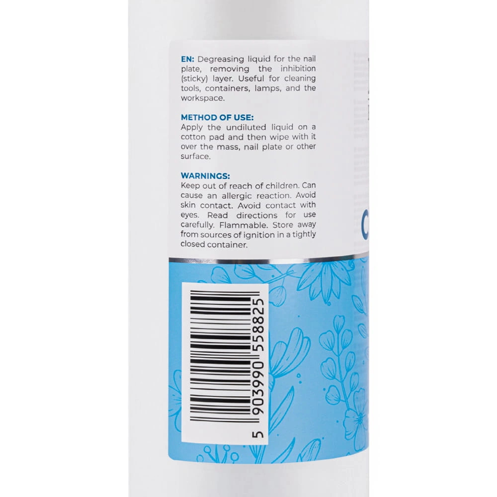 NTN Premium Cleaner Płyn Do Odtłuszczania Płytki Paznokcia 1000 ml