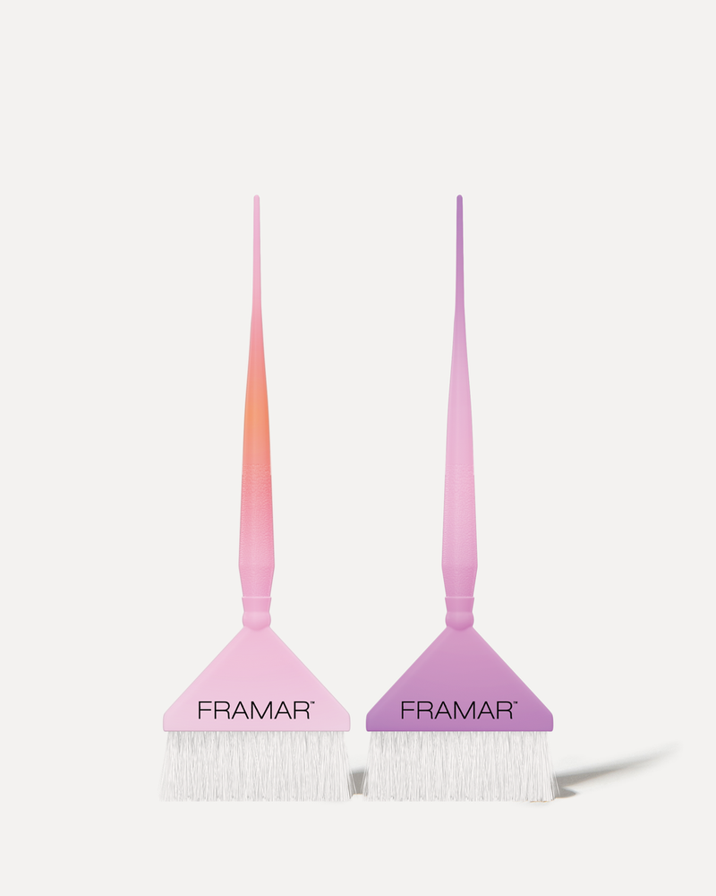Framar Aurascope Zestaw 2 Pędzli Do Odrostów Root Repair