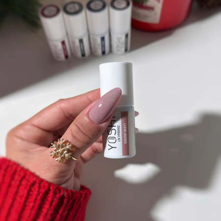 Yoshi Lakier Hybrydowy 251 Snow Way! UV LED 6 ml