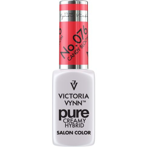 VICTORIA VYNN 076 Pure Creamy Hybrid Candy Bloom kremowy Lakier hybrydowy 8ml 