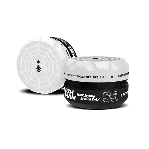 Nishman Hair Styling Spider Wax S5 Keratin Wosk Do Włosów 150 ml