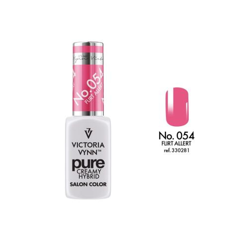 VICTORIA VYNN 054 Pure Creamy Hybrid Flirt Allert kremowy Lakier hybrydowy 8ml
