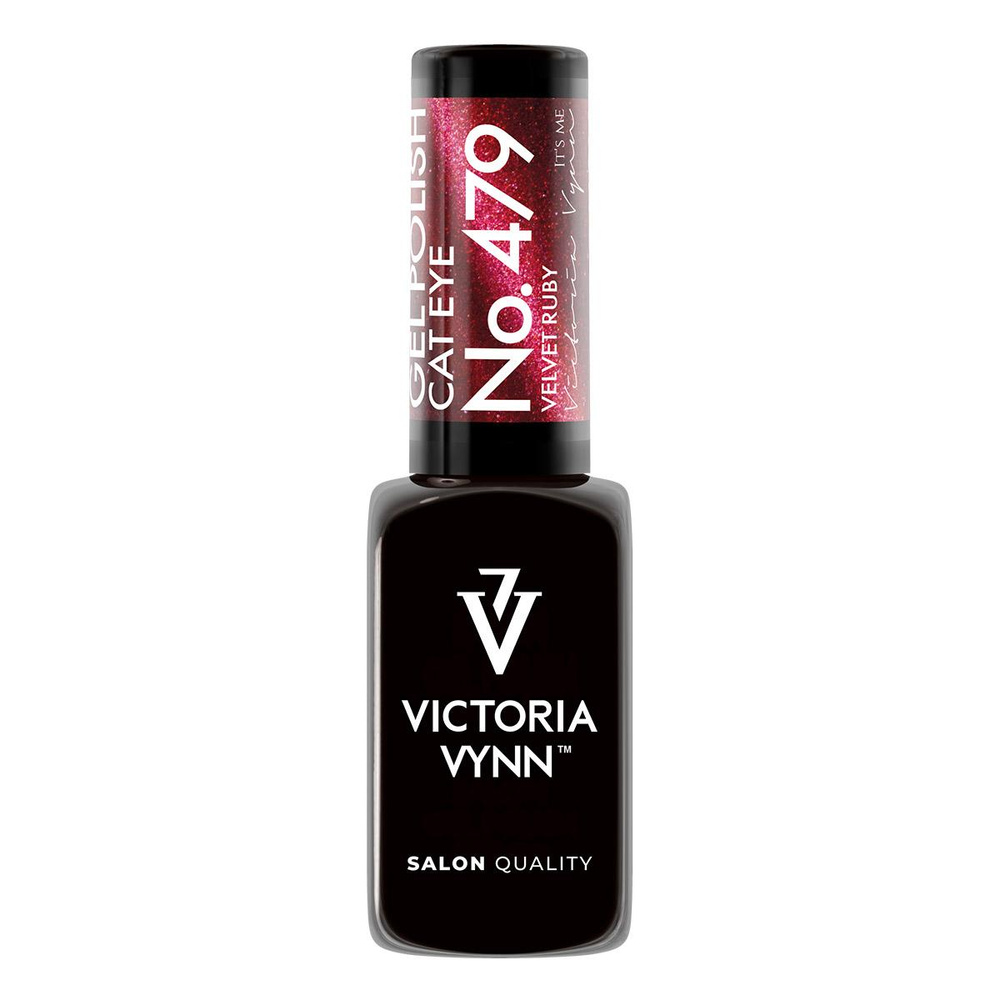 Victoria Vynn Gel Polish Color 479 Cat Eye Velvet Ruby Lakier Hybrydowy 8 ml