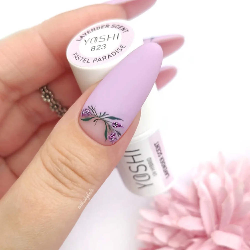 Yoshi Lakier Hybrydowy 823 Lavender Scent 6 ml