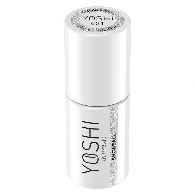 Yoshi Lakier Hybrydowy 621 Snowball UV LED 6 ml