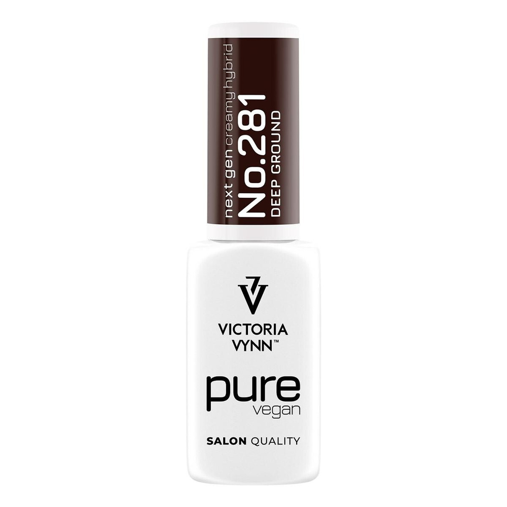 Victoria Vynn Pure Vegan Creamy Hybrid 281 Deep Kremowy Lakier Hybrydowy 8 ml