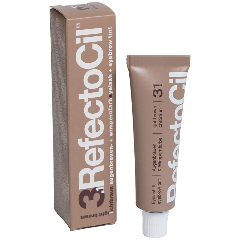 RefectoCil 3.1 Jasno-Brązowa Henna w Kremie Do Brwi i Rzęs 15 ml