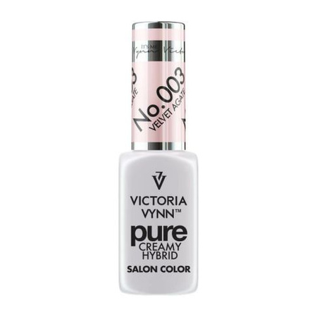 VICTORIA VYNN 003 Pure Creamy Hybrid Velvet Agate kremowy Lakier hybrydowy 8ml 