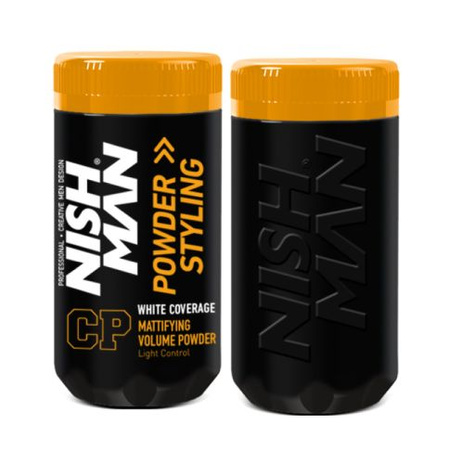 Nishman Powder Styling CP White Coverage Puder Do Włosów Siwych 20g