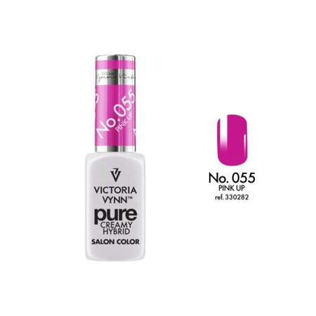 VICTORIA VYNN 055 Pure Creamy Hybrid Pink Up kremowy Lakier hybrydowy 8ml 