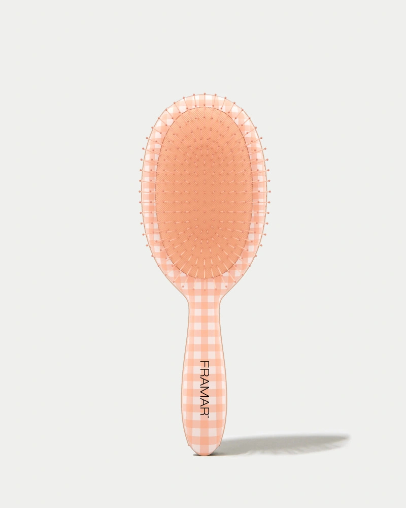 Framar Peach Please Belle Szczotka Do Rozczesywania Brzoskwiniowa Kratka