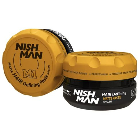 Nishman M1 Matte Argan Pasta Do Włosów 100 ml