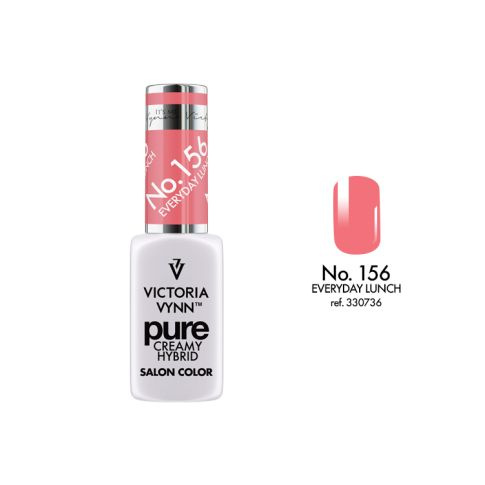 VICTORIA VYNN 156 Pure Creamy Hybrid Everyday Lunch kremowy Lakier hybrydowy 8ml 