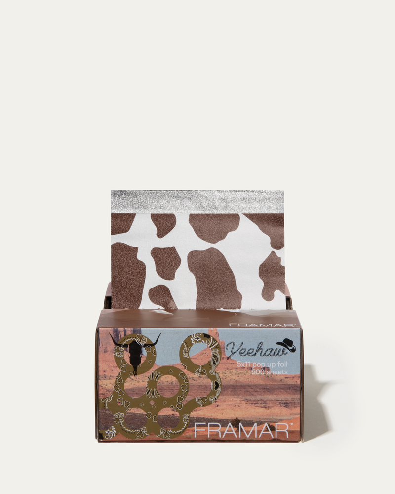 Framar Yeehaw Folia Fryzjerska Ryflowana W Arkuszach 500 szt.