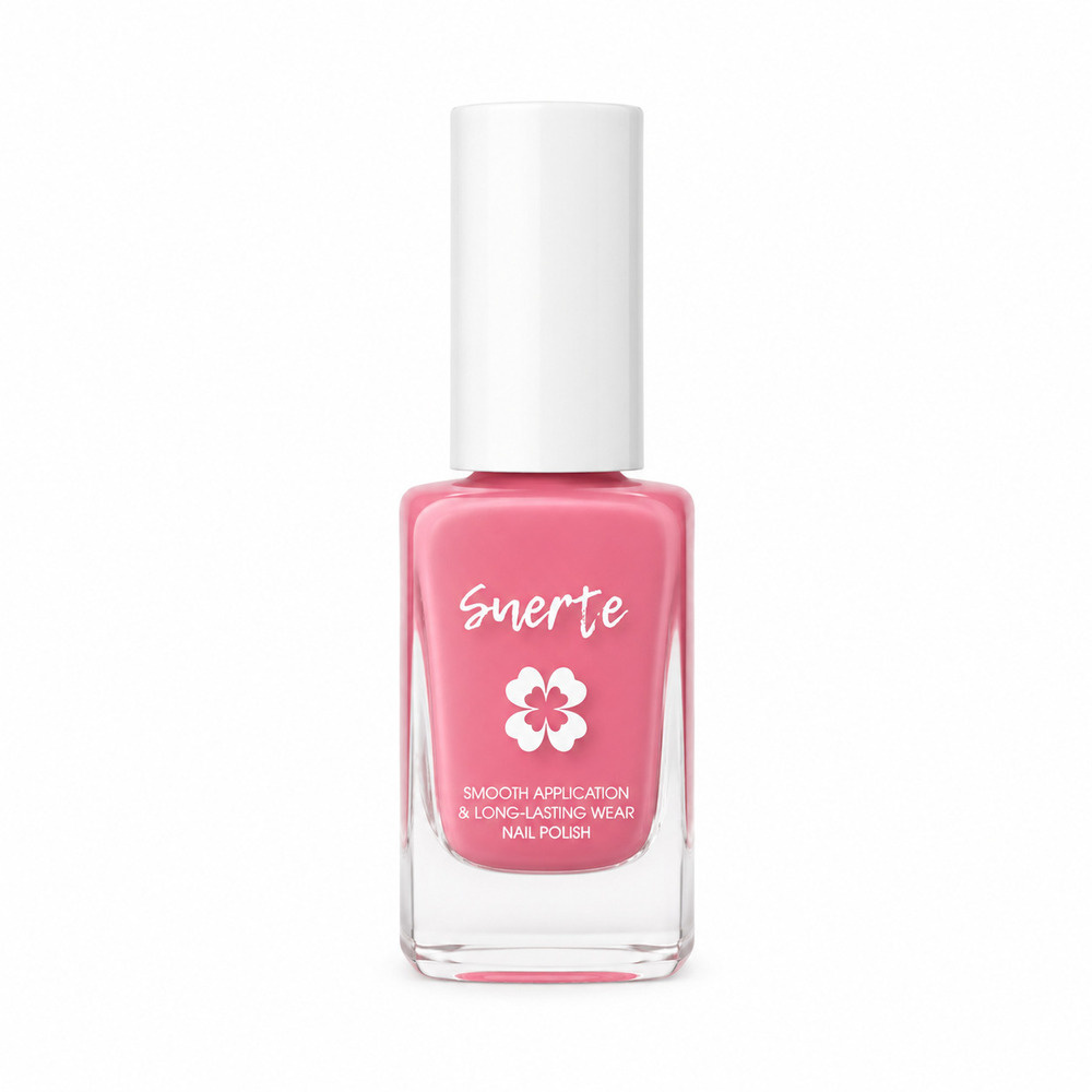 Suerte 028 Pink Bloom Lakier Klasyczny Do Paznokci 9 ml