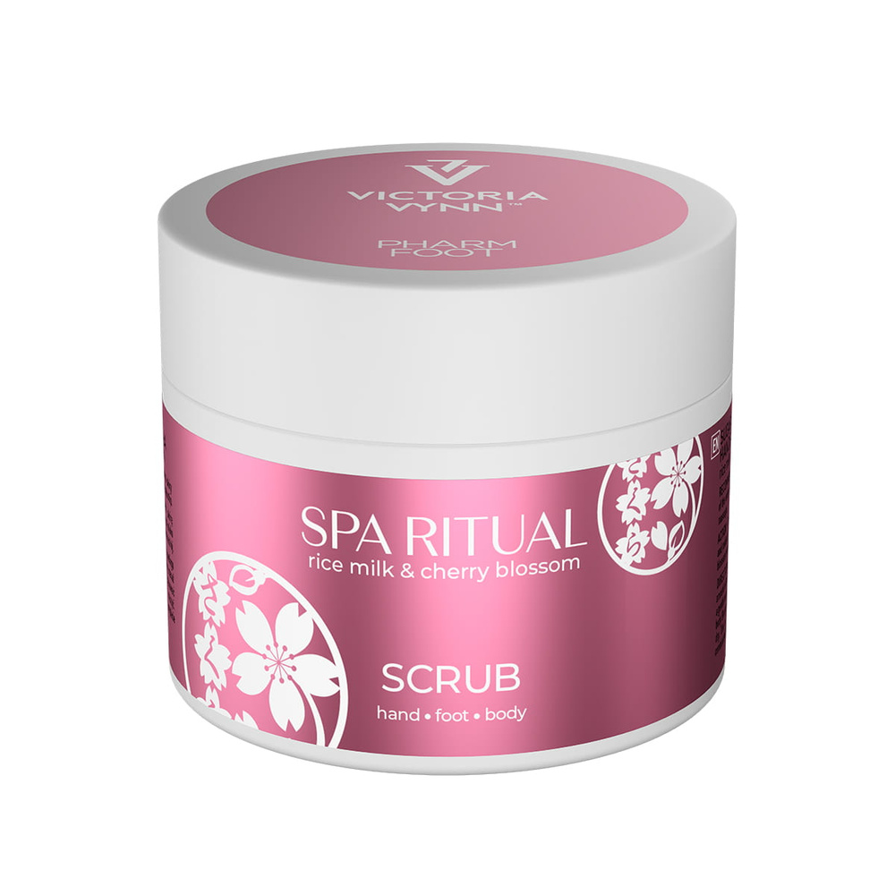 Pharm Foot Spa Ritual Rice Milk & Cherry Blossom Zestaw Peeling i Masło