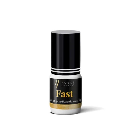 Noble Lashes Klej Do Rzęs Fast Klej Do Rzęs Szybkoschnący Trwały 3g