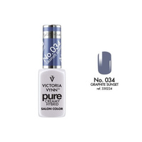 VICTORIA VYNN 034 Pure Creamy Hybrid Graphite Sunset kremowy Lakier hybrydowy 8ml