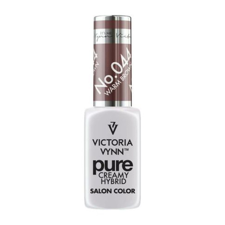 VICTORIA VYNN 044 Pure Creamy Hybrid Warm Brown kemowy Lakier hybrydowy 8ml 