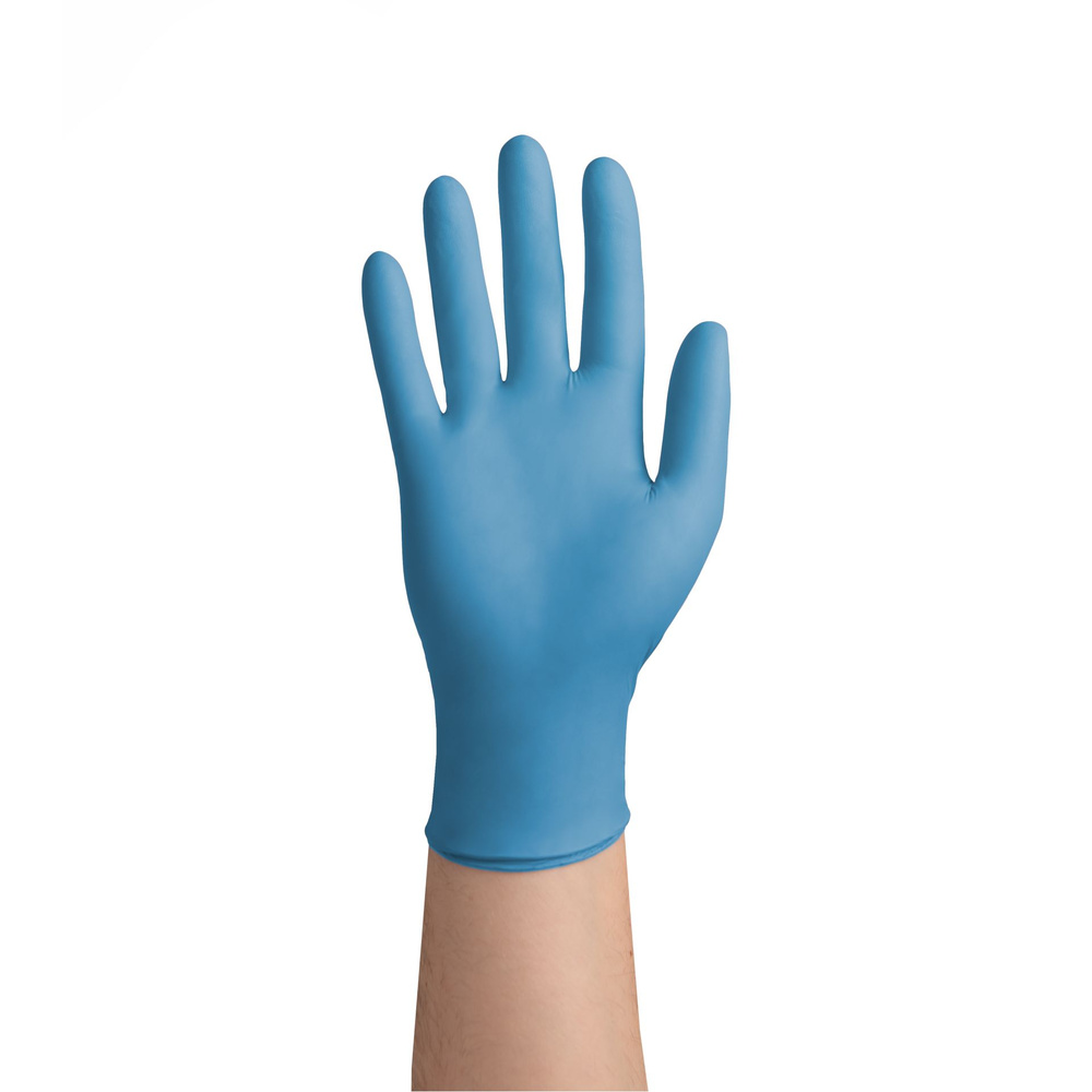 Zarys Easy Care Rękawice Niebieskie Nitrylowe L 100 szt.