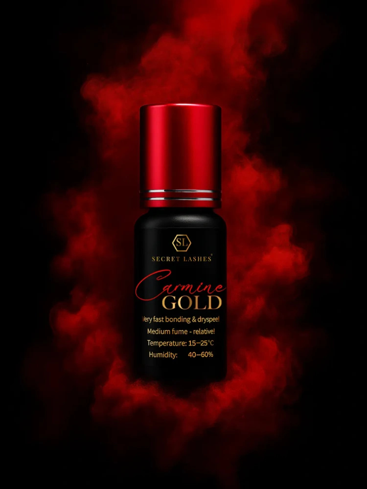 Secret Lashes Klej Do Rzęs Carmine Gold 5g 