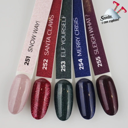 Yoshi Lakier Hybrydowy 255 Sleigh What? UV LED 6 ml