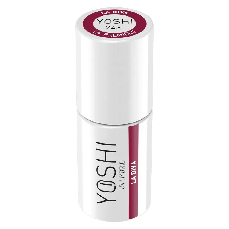 Yoshi Lakier Hybrydowy 243 La Diva UV LED 6 ml