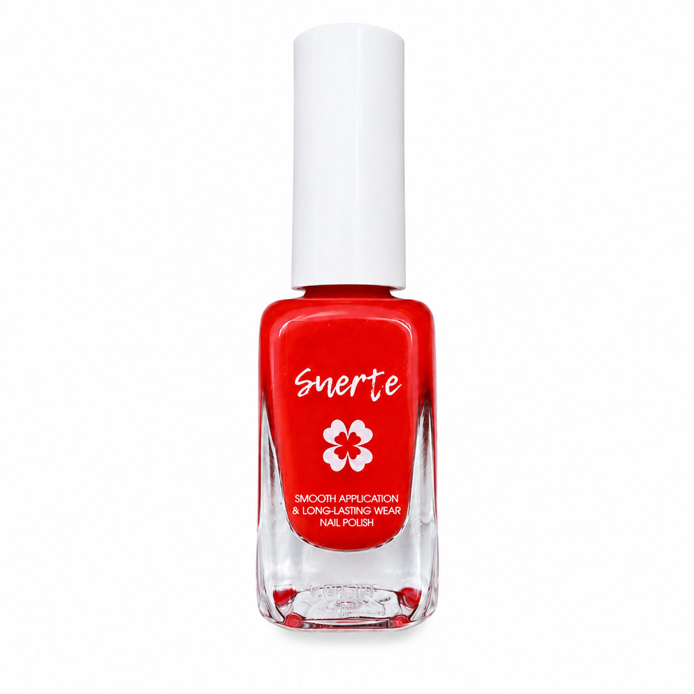 Suerte 025 Power Red Lakier Klasyczny Do Paznokci 9 ml