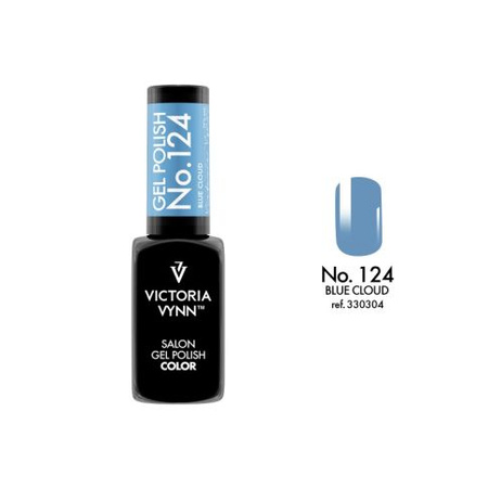 VICTORIA VYNN 124 Gel Polish Color Blue Cloud Lakier hybrydowy 8ml