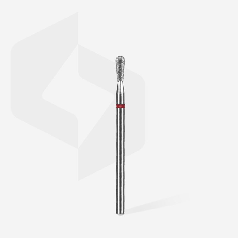 Staleks Frez Diamentowy Płomień Mini Czerwony Expert 2,3 mm/ 5mm