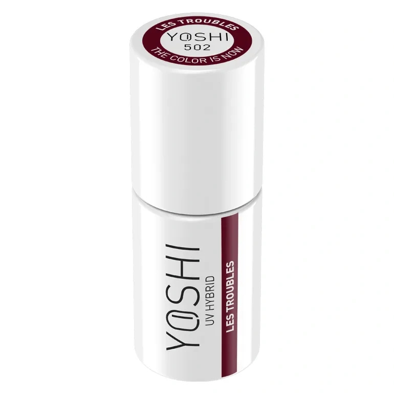 Yoshi Lakier Hybrydowy 502 Les Troubles UV LED 6 ml