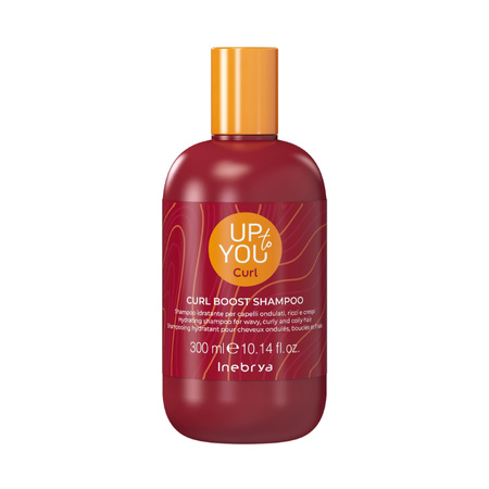 Inebrya Up To You Curl Boost Nawilżający Szampon Do Włosów Kręconych 300 ml