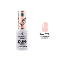 VICTORIA VYNN 073 Pure Creamy Hybrid Powder Pink kremowy Lakier hybrydowy 8ml