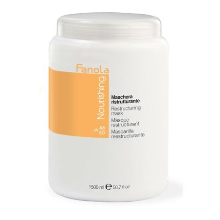 Fanola Nourishing Maska Rekonstruująca do Włosów Suchych i Łamliwych 1500 ml