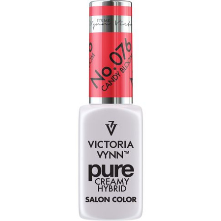 VICTORIA VYNN 076 Pure Creamy Hybrid Candy Bloom kremowy Lakier hybrydowy 8ml 
