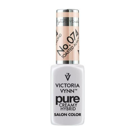 VICTORIA VYNN 074 Pure Creamy Hybrid Tosted Almond kremowy Lakier hybrydowy 8ml 