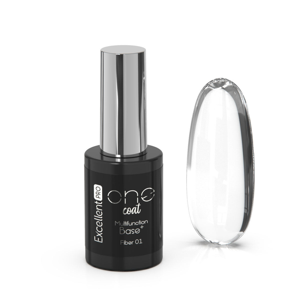 Excellent PRO One Coat Base Fiber Multifunction 01 Transparentna Baza 11g