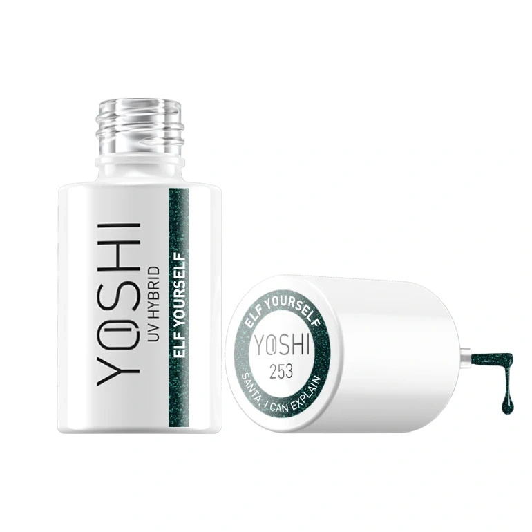 Yoshi Lakier Hybrydowy 253 Elf Yourself UV LED 6 ml