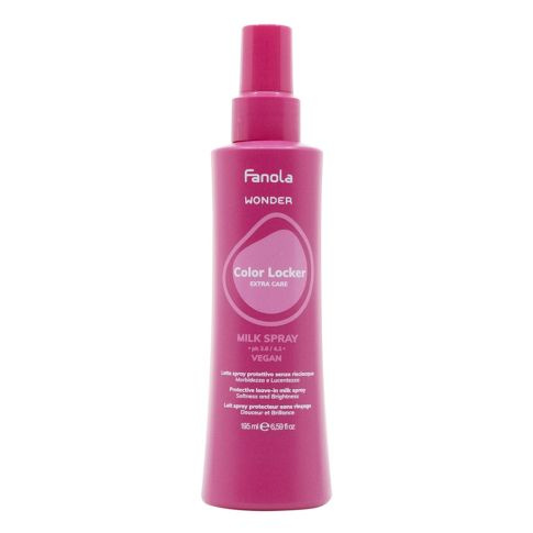 Fanola Wonder Color Locker mleczny Spray Ochronny do Włosów Farbowanych 195 ml