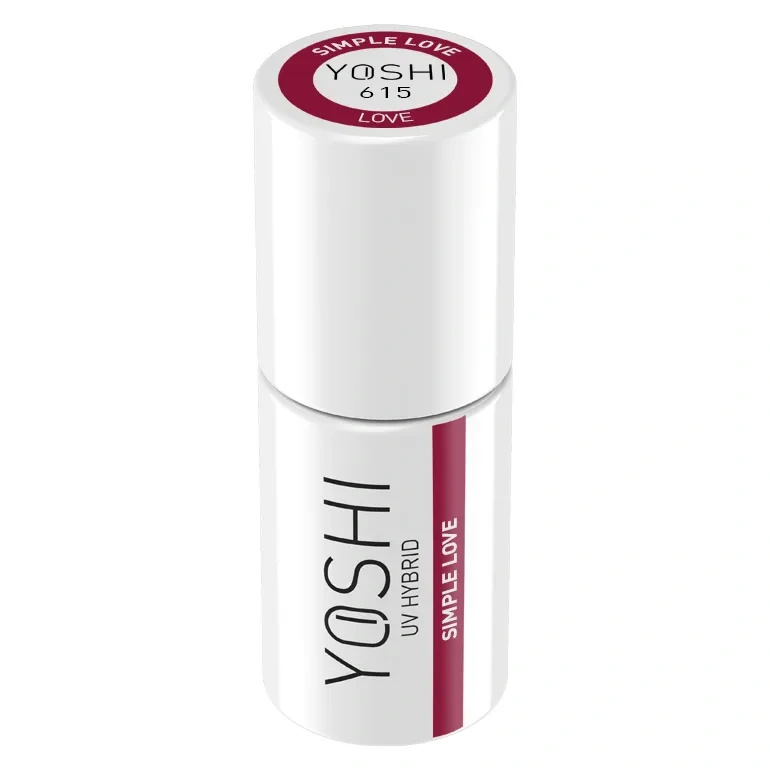 Yoshi Lakier Hybrydowy 615 Simple Love UV LED 6 ml