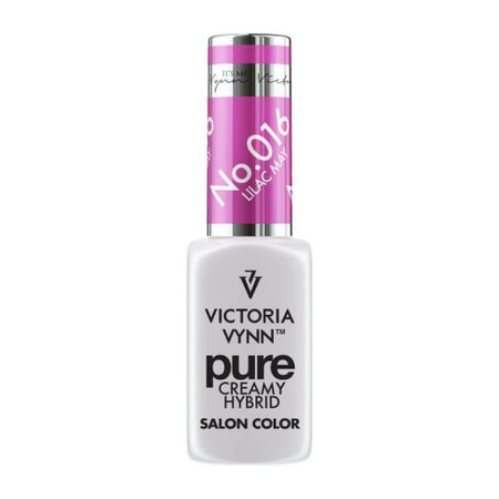 VICTORIA VYNN 016 Pure Creamy Hybrid Lilac May kremowy Lakier hybrydowy 8ml 