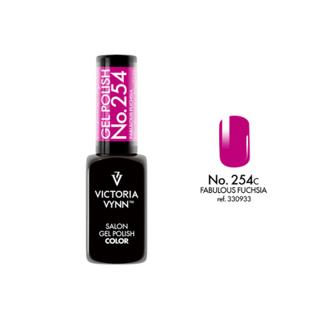 Victoria Vynn Gel Polish Color 254c FABULOUS FUCHSIA Lakier Hybrydowy 8ml 