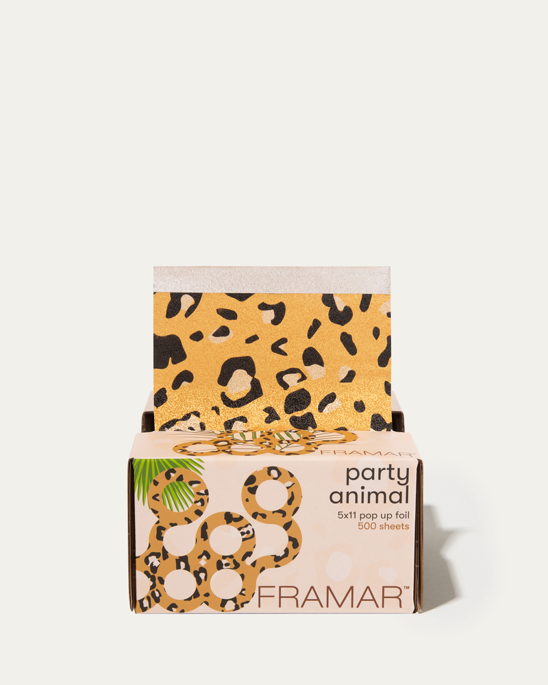 Framar Party Animal Folia Fryzjerska Ryflowana W Arkuszach 500 szt.