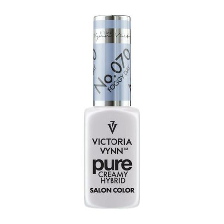 VICTORIA VYNN 070 Pure Creamy Hybrid Foggy Day kremowy Lakier hybrydowy 8ml 